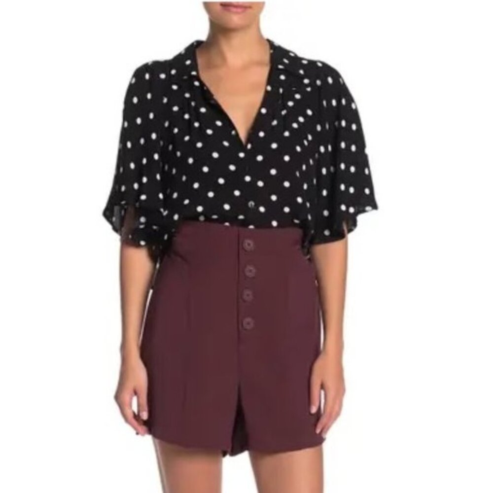 14th & Union ButtoneD Paperbag Shorts